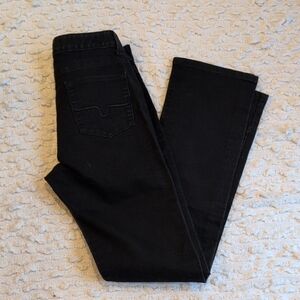 Kimes Ranch Betty Black 12/36 Long Women's Western Jeans Denim Straight Leg